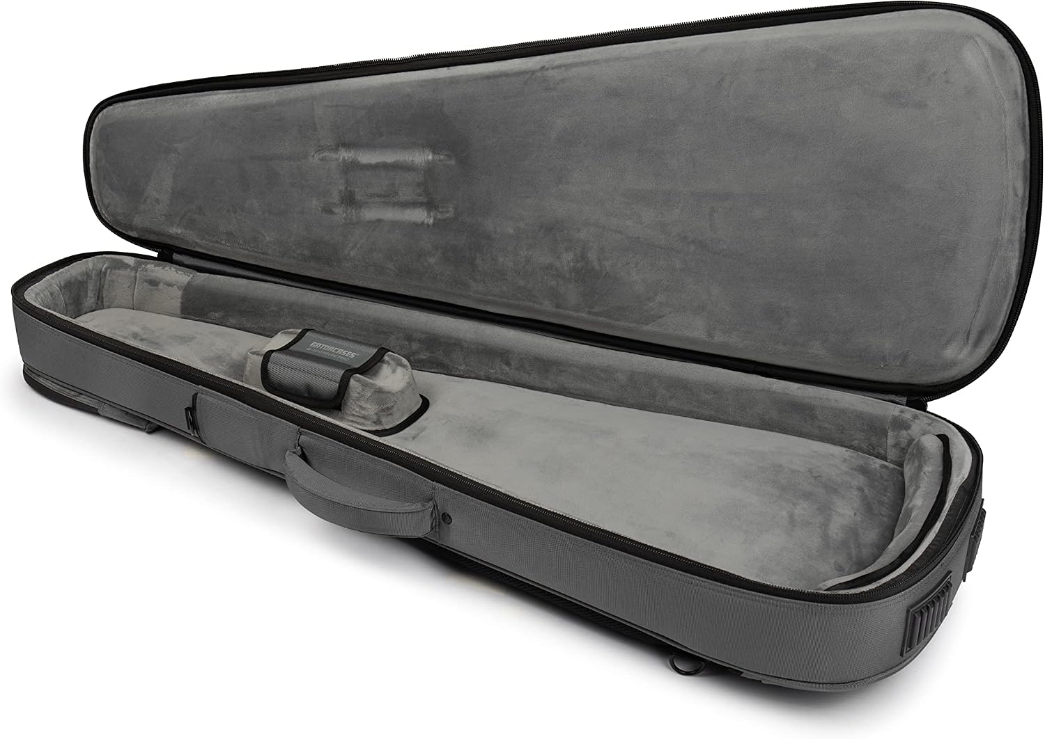 Gator Cases ICON Series Premium Weather Resistant Gig Bag for Electric Guitars with TSA Luggage Lock-Friendly Zipper Pulls; Grey (G-ICONELECTRIC-GRY)