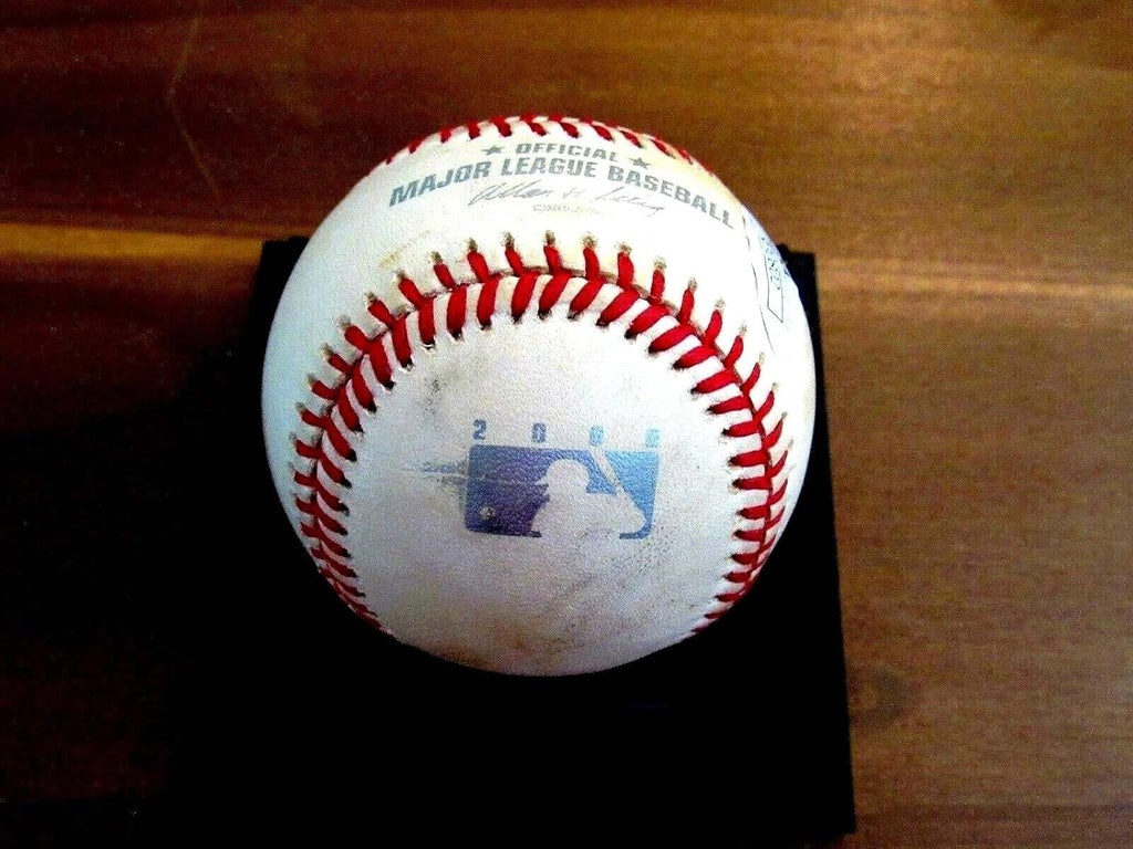 Joe Morgan s Phillies Hof Signed Auto 'rare' 2000 Centennial Gu Baseball Jsa - MLB Game Used Baseballs