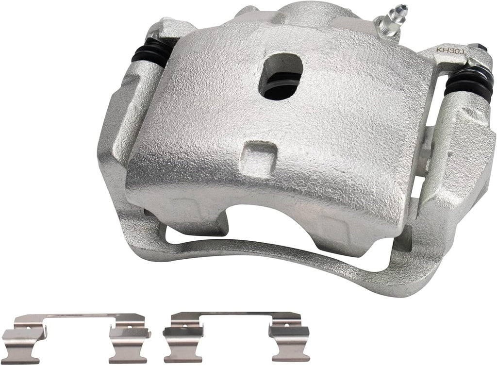 TRQ Front Brake Pad and Rotor Set Semi Metallic Calipers Compatible with 2012-2015 Honda CR-V