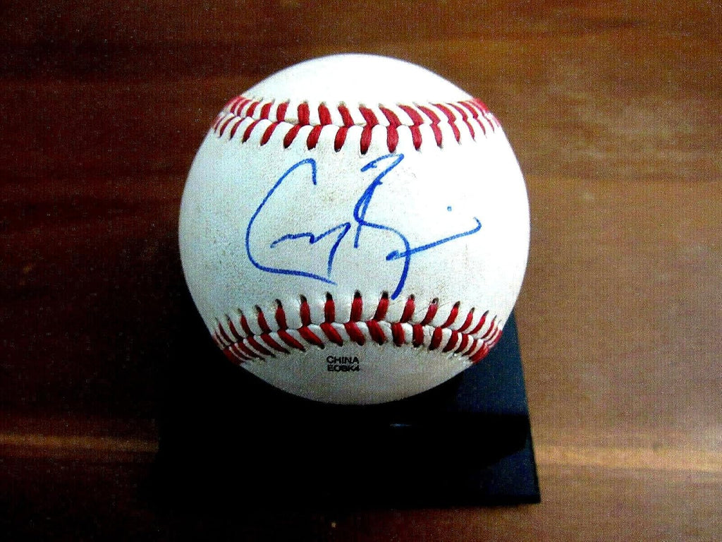 Greg Bird N.y. Yankees Signed Auto Arizona Fall League Game Used Baseball Jsa - MLB Game Used Baseballs