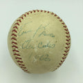 1963 Ernie Banks Signed Game Used National League Chicago Cubs Baseball JSA COA - MLB Game Used Baseballs