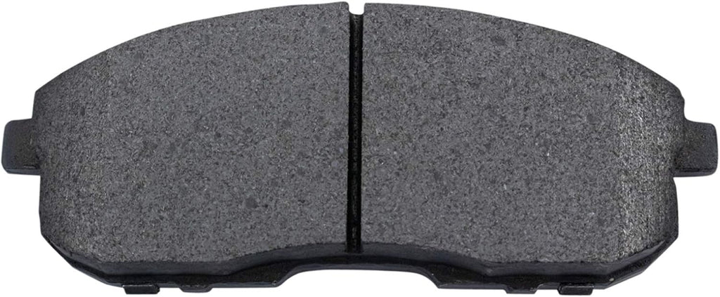 TRQ Front Brake Pad and Rotor Set Semi Metallic Vented Rotors Calipers Compatible with 1999 Nissan Maxima