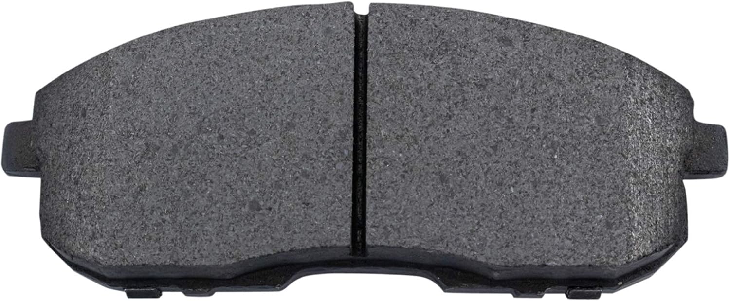 TRQ Front Brake Pad and Rotor Set Semi Metallic Vented Rotors Calipers Compatible with 1999 Nissan Maxima
