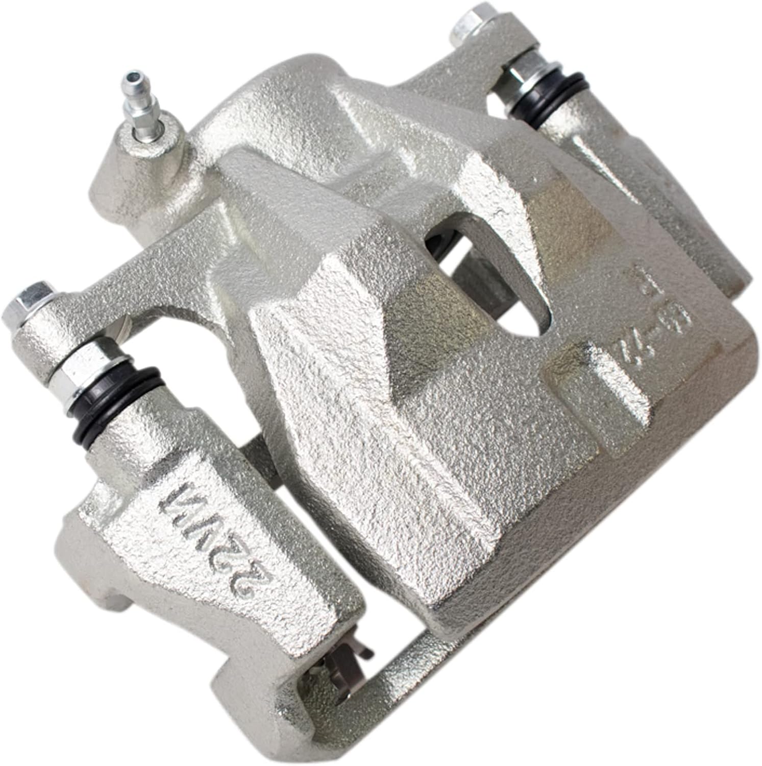 TRQ Front Brake Pad and Rotor Set Semi Metallic Vented Rotors Calipers Compatible with 2009-2010 Pontiac Vibe 2008-2014 Scion xD 2009-2018 Toyota Corolla 2009-2013 Matrix
