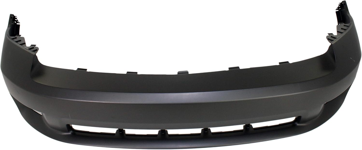 Garage-Pro Front Bumper Cover Fascia, Primed Plastic For 2009-2012 Dodge RAM 1500, Front Bumper Replacement, Sport Package, Fog Lamps