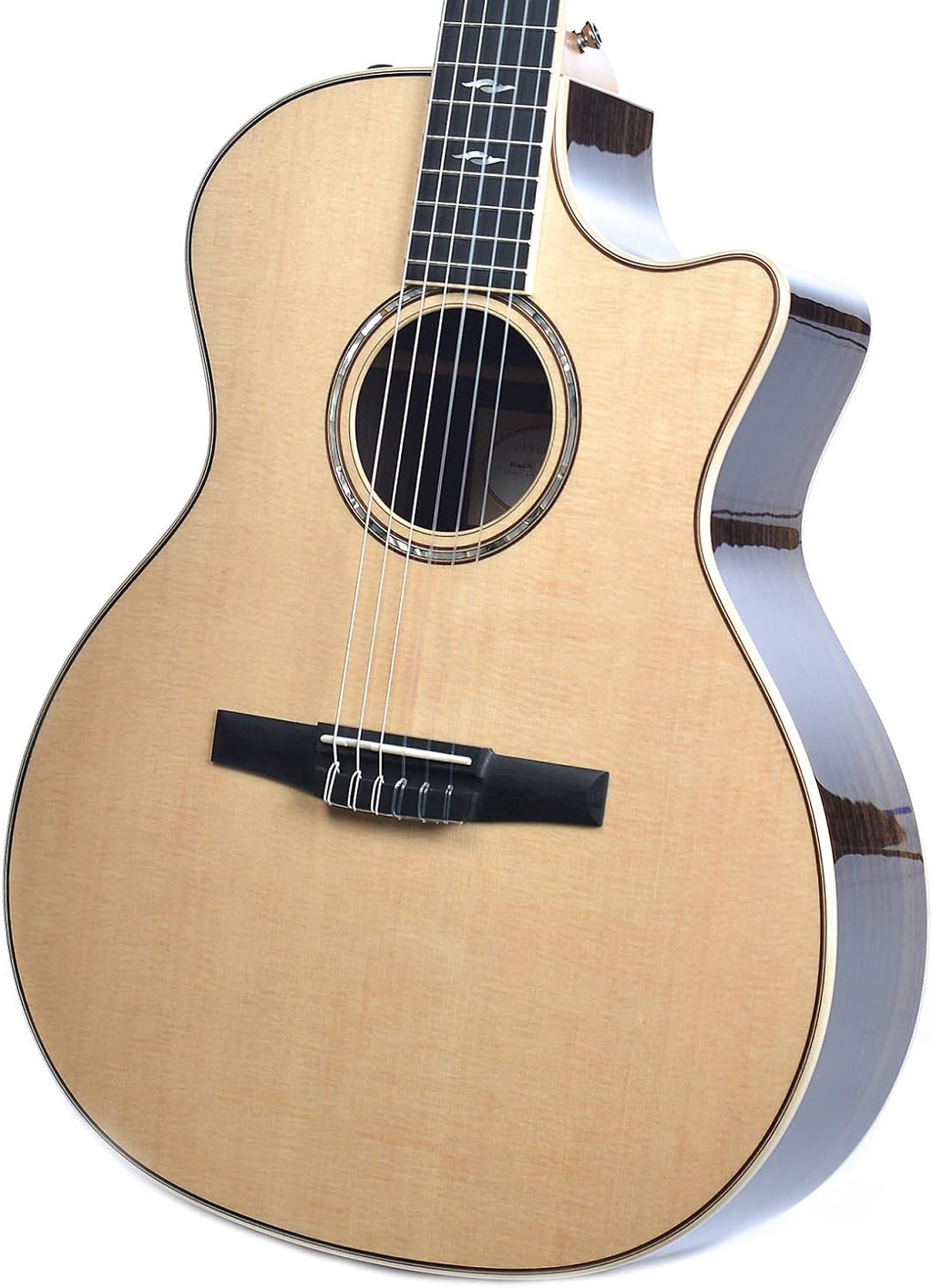 Taylor 814ce-N Grand Auditorium Cutaway Nylon-String - Natural Sitka Spruce Top