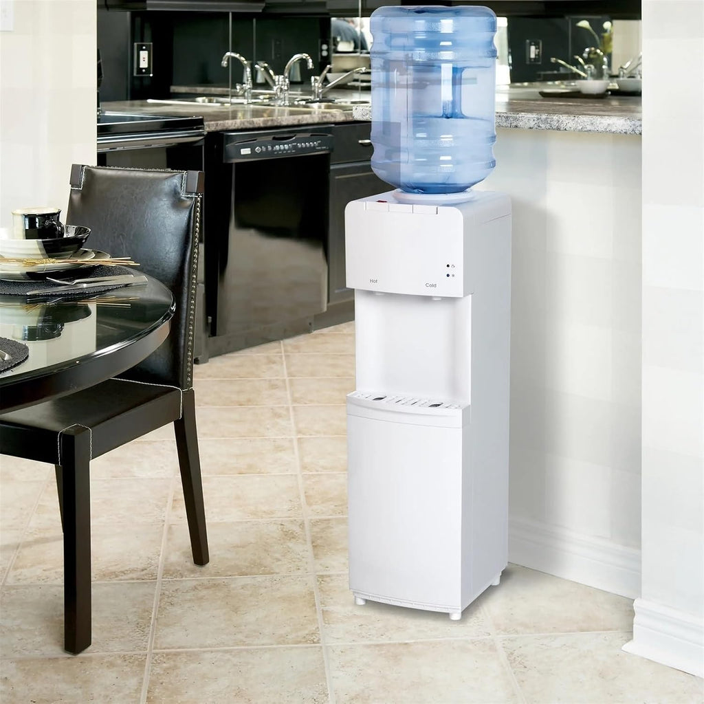 hot water dispensers Top Loading Hot Cold Temperature Water Dispenser White Water Cooler instant hot water dispenser