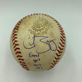 2001 World Series Game 1 Game Used Baseball Signed By Curt Schilling Steiner COA - MLB Autographed Game Used Baseballs