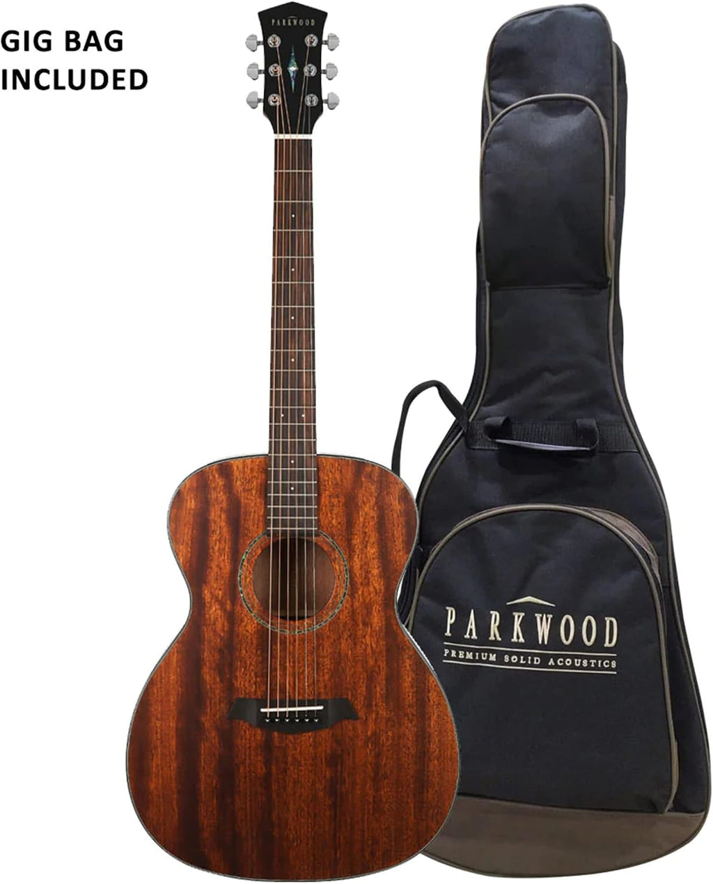 Parkwood S22M OM Body Acoustic Guitar - Mahogany