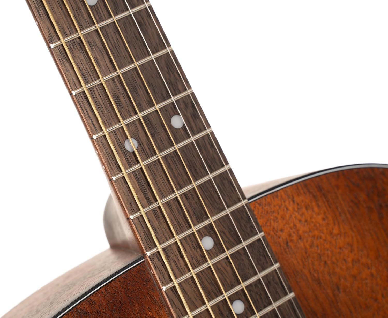 Cort L60MOP Luce 60 Mahogany OM Solid Top Acoustic Guitar, Open Pore