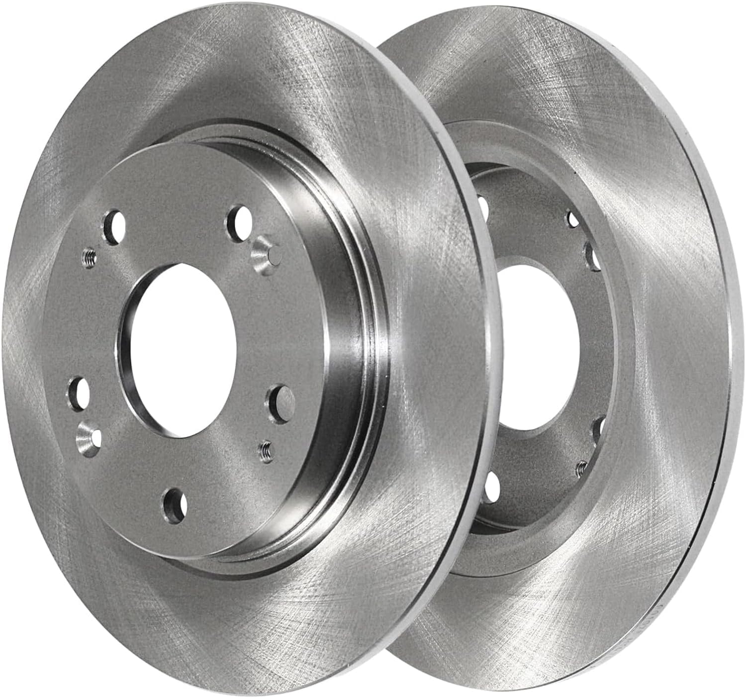 Detroit Axle - 8pc Brake Kit for 2011-2015 Honda Disc Brake Rotors Ceramic Brakes Pads with Hardware 2012 2013 2014 Replacement : 10.30' inch Front 10.24' inch Rear Rotor