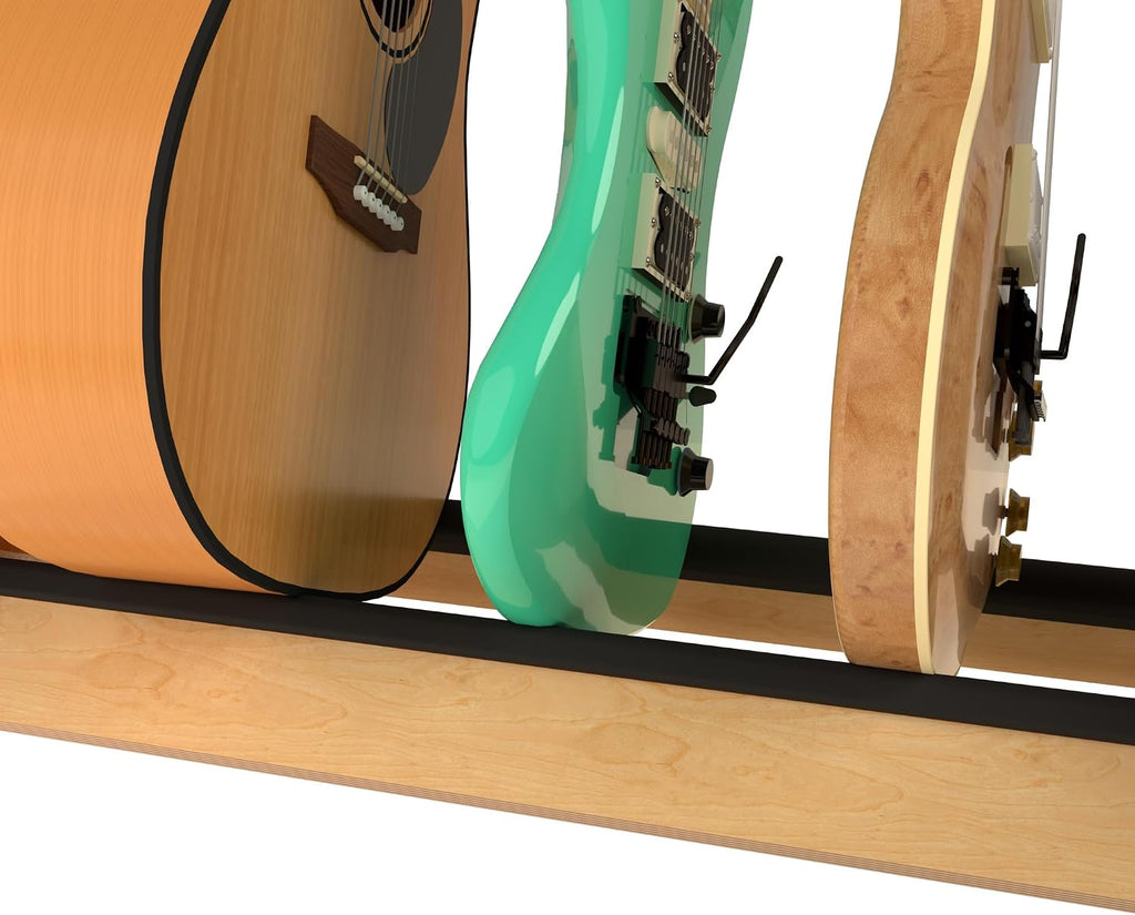 A&S Crafted Products Combo Guitar & Case Stand for Acoustics & Electrics - The VersaRack | Nitro Safe | Made in U.S.A.