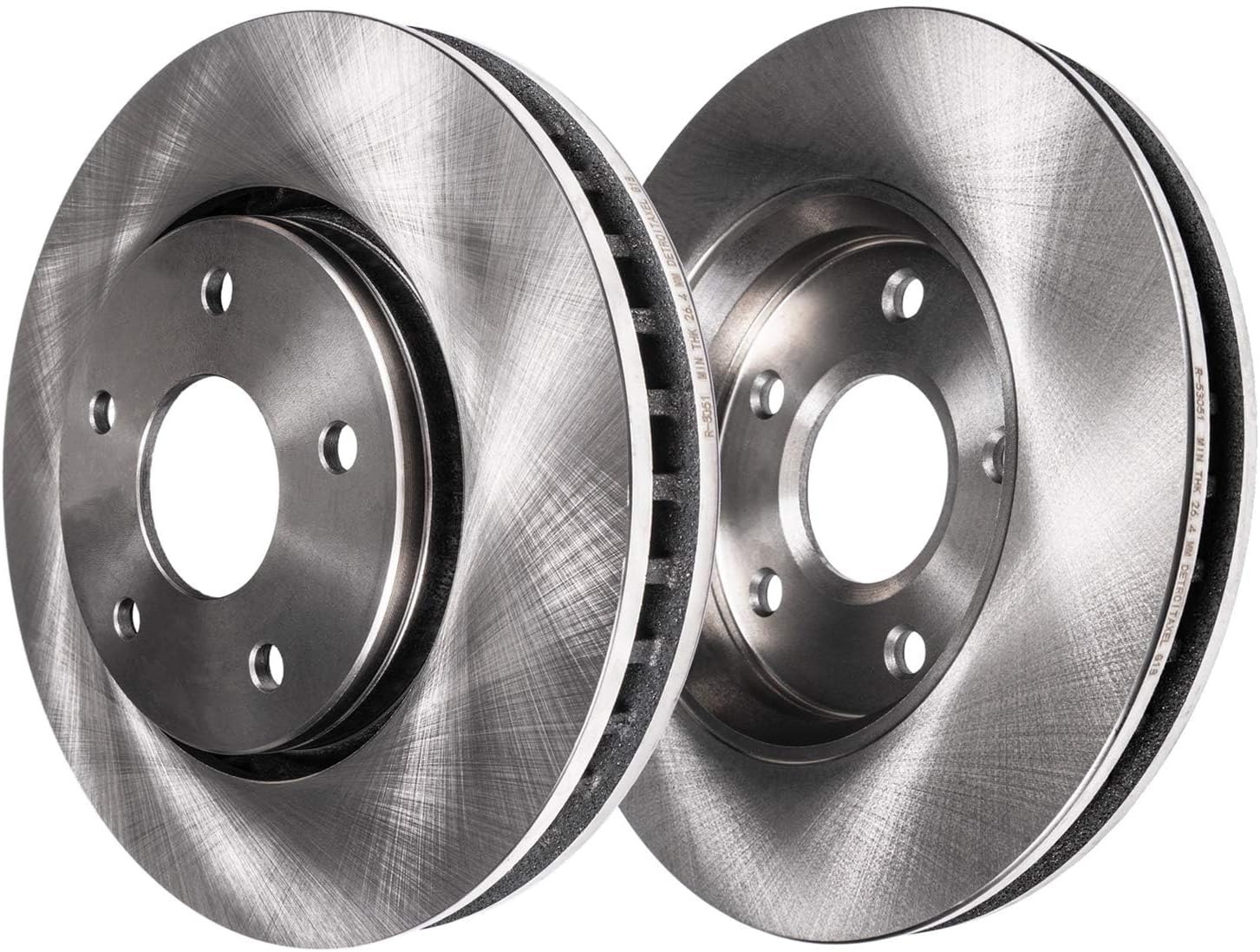 Detroit Axle - 8pc Brake Kit for 2016 2017 INFINITI QX50 2023 2024 Nissan Z, Disc Brakes Rotors Ceramic Brake Pads Replacement : 12.60' inch Front and 12.13' inch Rear Rotors