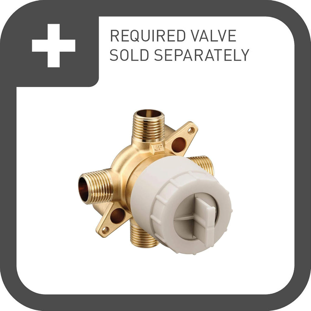 Moen UTS32002EPBN Arris M-CORE 3-Series 1-Handle Eco-Performance Shower Trim Kit, Valve Required, Brushed Nickel
