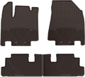 WeatherTech All-Weather Floor Mats for Nissan Pathfinder, QX60, qx65-1st & 2nd Row (W601CO-W602CO), Cocoa