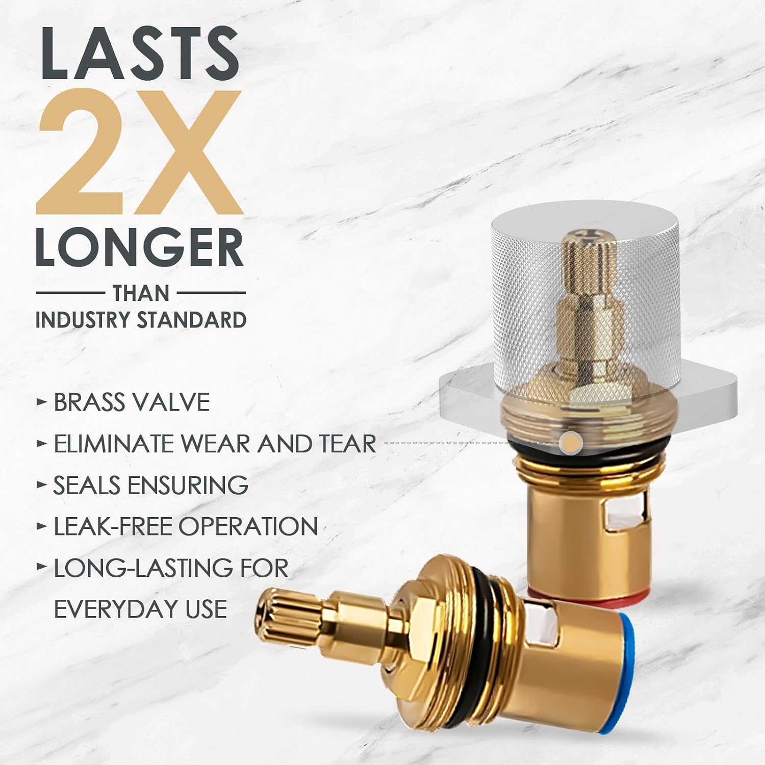 Bathtub Faucet Set with 3 Handle, Deck Mount 5 Hole Roman Waterfall Spout Bath Tub Faucet with Valve, Chrome