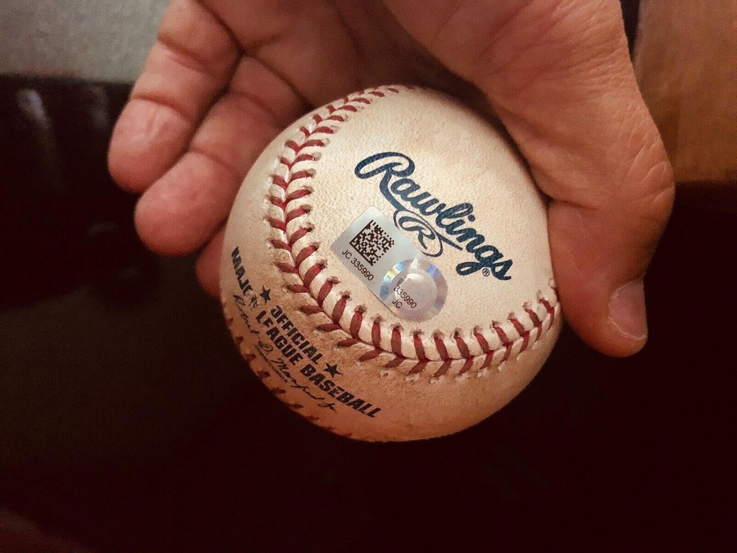 Mike Trout Signed/Inscribed MLB Holo/ Game Used 250th HR baseball/ MVP Milestone - MLB Game Used Baseballs