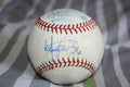 Yangervis Solarte signed game used baseball, Padres, Yankees, COA - MLB Autographed Game Used Baseballs