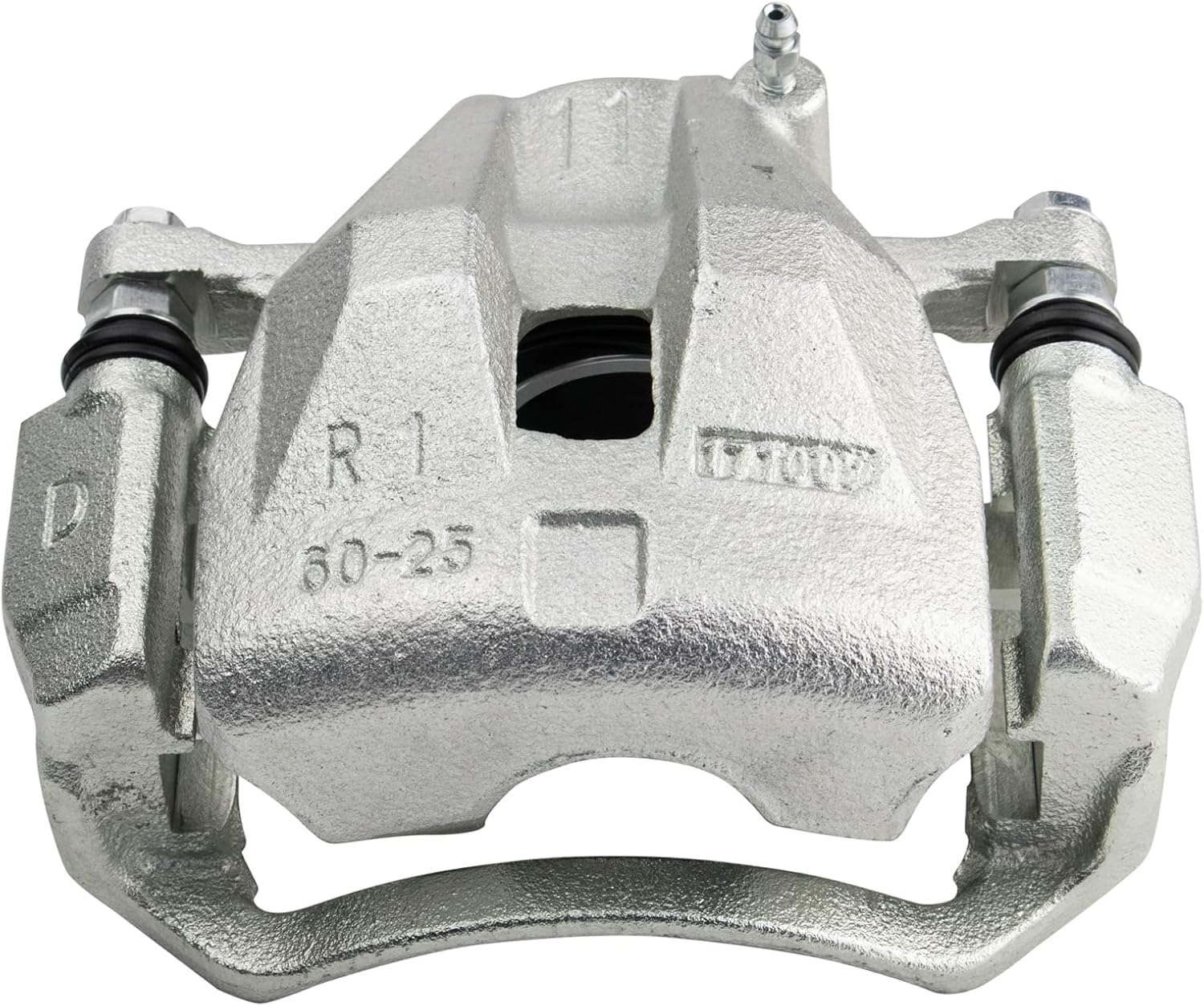 TRQ Performance Front Ceramic Brake Pad and Rotor Set Drilled Slotted Coated Compatible with 2005-2015 Toyota Tacoma with 5 Lug Wheels