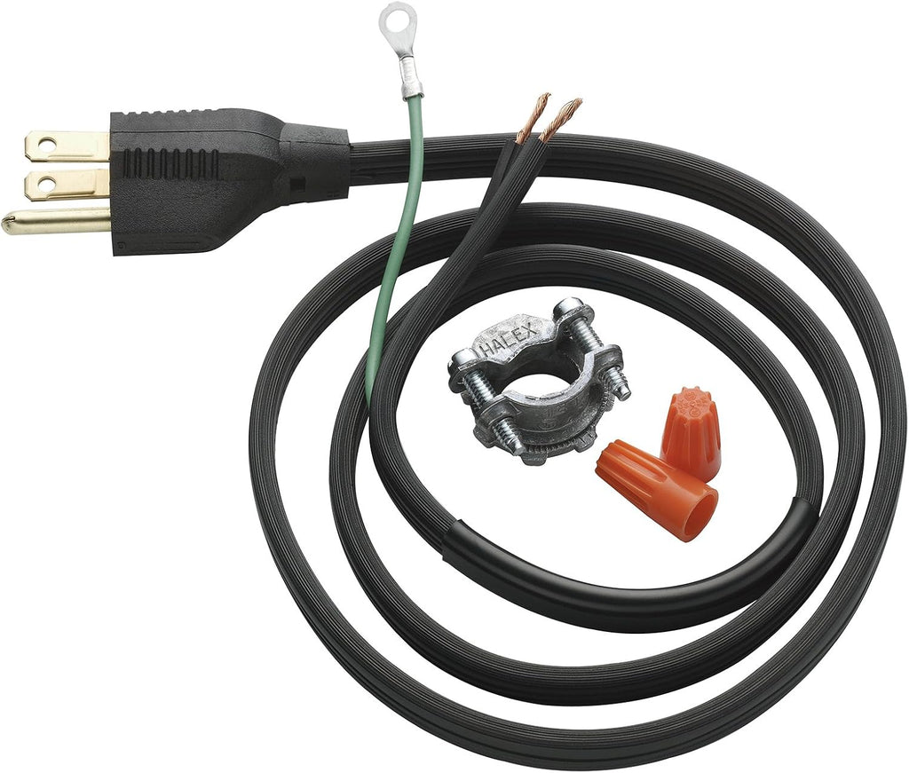InSinkErator H-HOT150C-SS HOT150 Instant Hot Water Dispenser System-Faucet & Tank, Chrome & Garbage Disposal Power Cord Kit, CRD-00, Black, Pack of 1