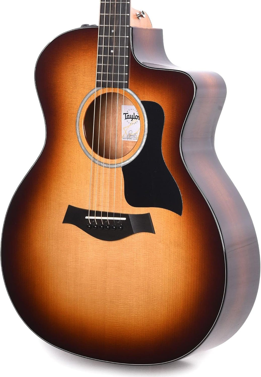 Taylor 214ce-K SB Plus Grand Auditorium Cutaway Acoustic Electric Koa Sunburst 379