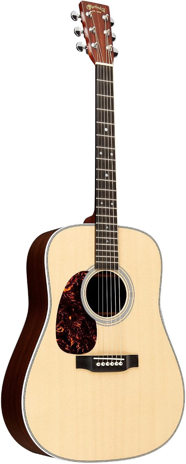 Martin Standard Series HD-28L Dreadnought Left-Handed Acoustic Guitar Natural