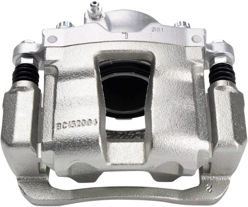 TRQ Performance Front Brake Pad and Rotor Set Ceramic Vented Coated Rotors Calipers Compatible with 2016 Kia Optima