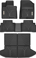 YITAMOTOR Floor Mats & Cargo Liner for Hyundai Tucson 2022-2025 2026 (Not Fit Hybrid & PHEV), Includes 2 Rows and Cargo Liner Set, All Weather Protection TPE Floor Liners,Trunk Mat Accessories, Black
