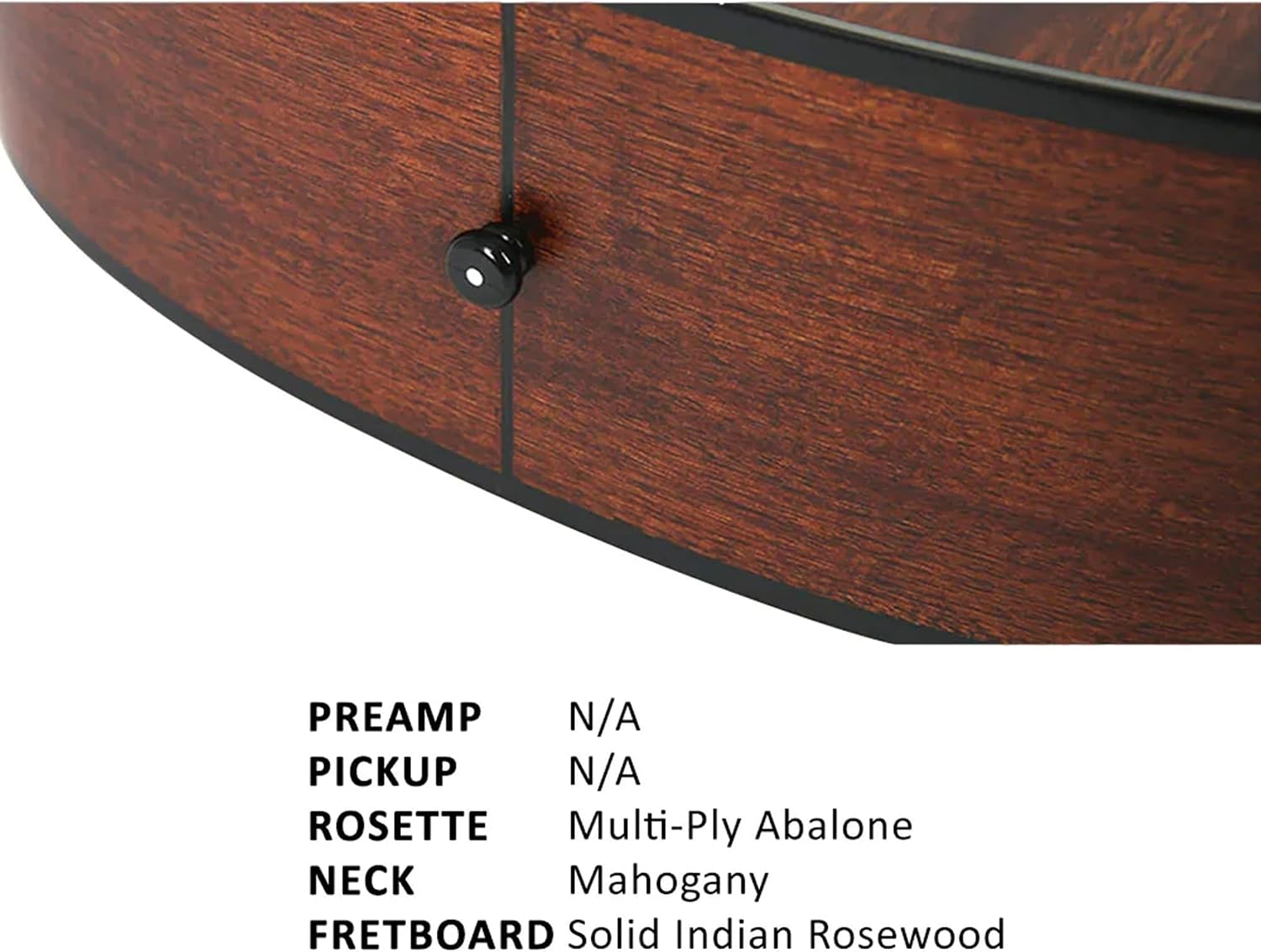 Parkwood S22M OM Body Acoustic Guitar - Mahogany