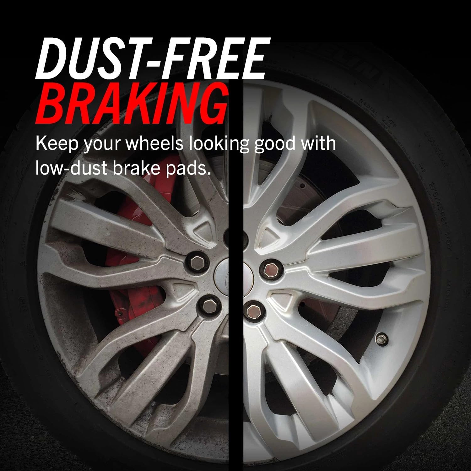 PowerStop Rear Brake Kit for Ford Edge 2013-14 |Lincoln MKT 2010-19 |MKX 2013-15 - Z17 Ceramic Brake Pads & Disc Rotors Replacement, KOE8846