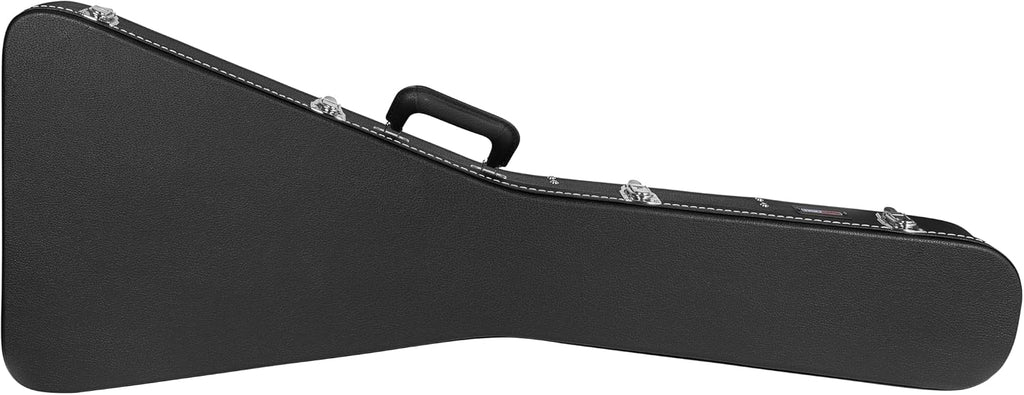 Gator Cases Deluxe Wood Case for Flying V Style Electric Guitars; (GW-FLYV)