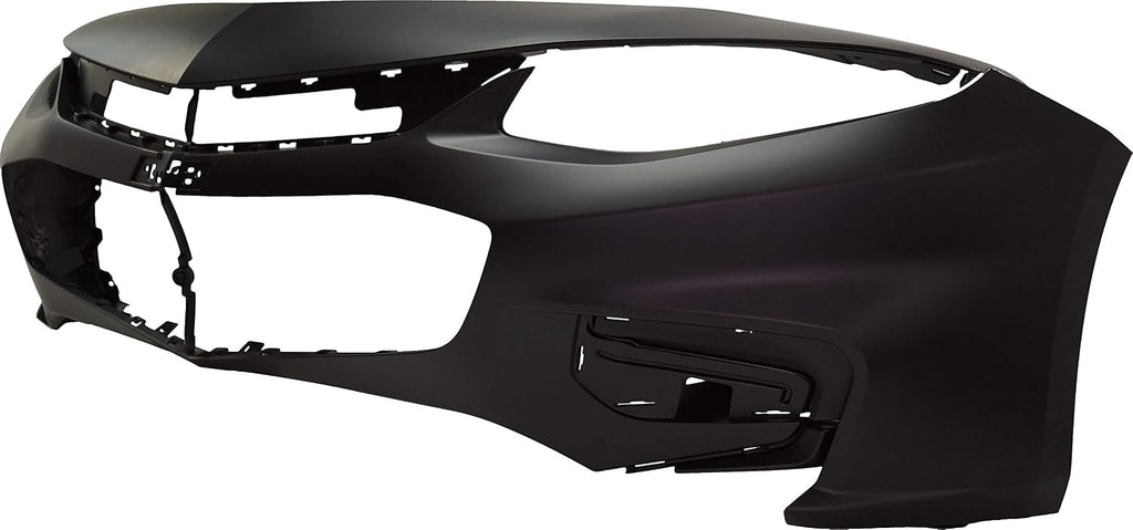 Garage-Pro Bumper Cover Compatible with Chevrolet Malibu 2016-2018 For Models Without Red Line Package Primed Front CAPA GM1000997C