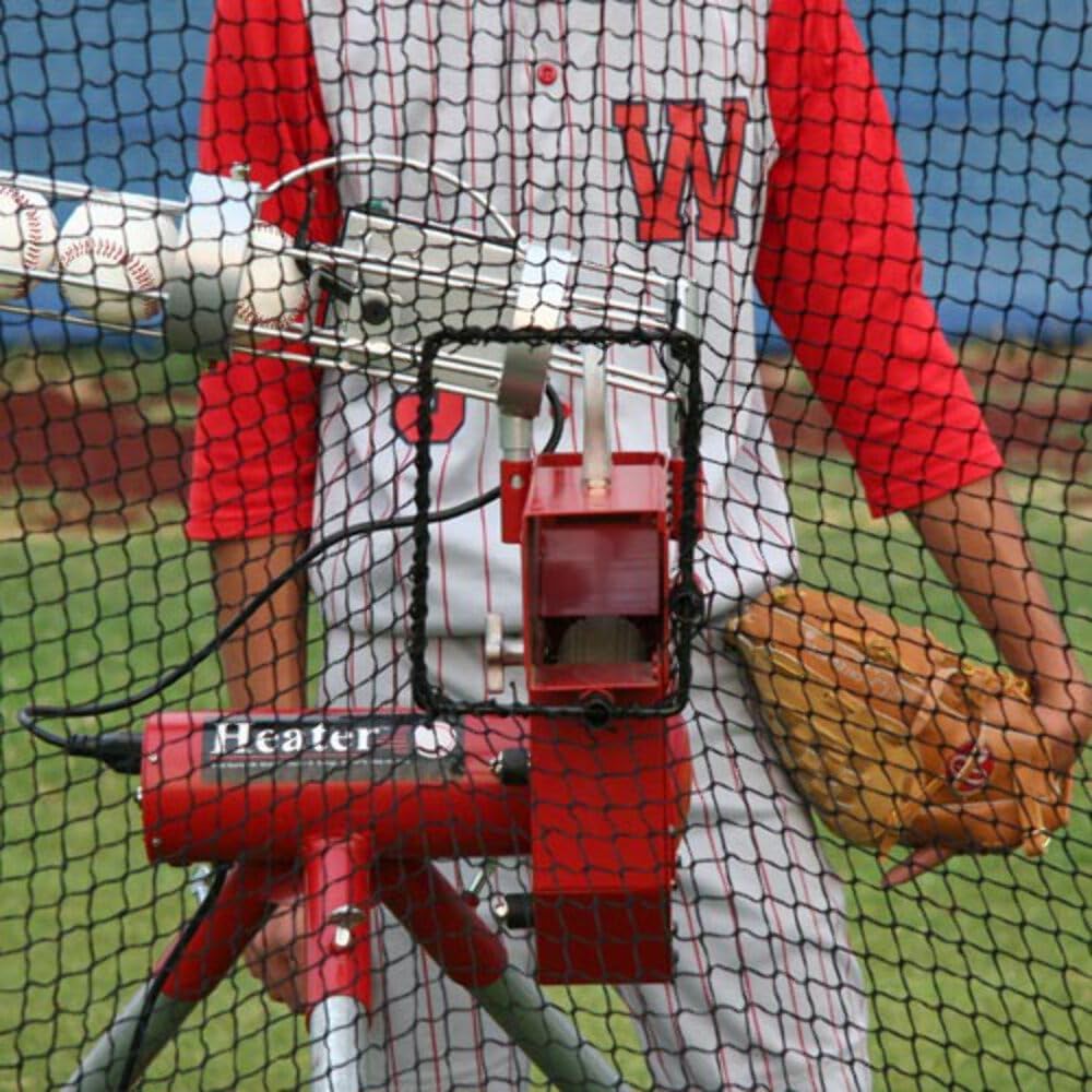 Heater Sports Xtender 36' Baseball & Softball Batting Cage Net & Frame (Machine NOT Included) - Durable Fiberglass Frame and Polyester Netting | Ideal for Batting Training for Kids, Teens, & Adults