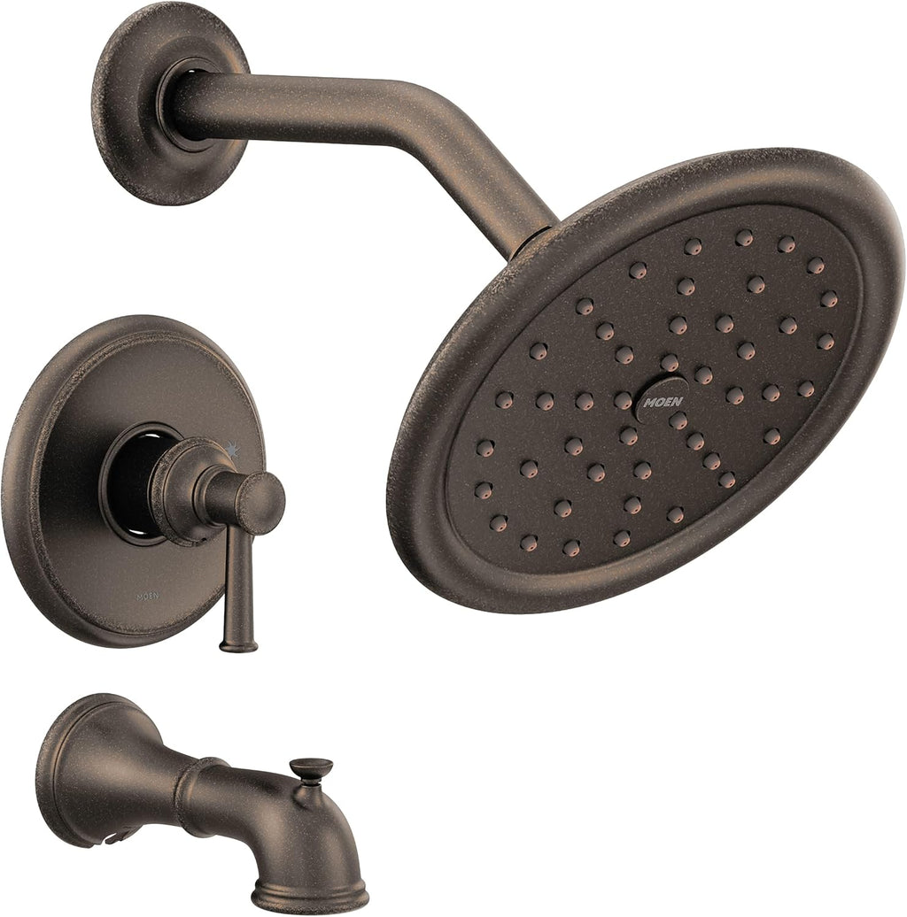 Moen UT2313EPORB Belfield M-CORE 2-Series 1-Handle Tub and Shower Trim Kit, Valve Required, Oil Rubbed Bronze