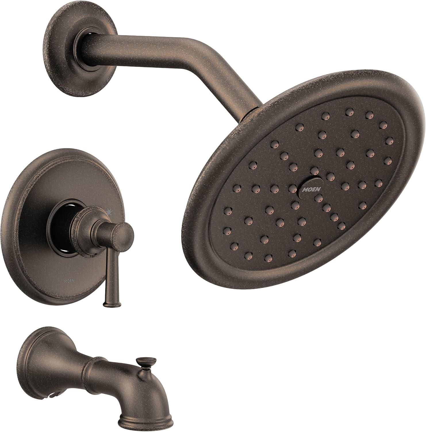 Moen UT2313EPORB Belfield M-CORE 2-Series 1-Handle Tub and Shower Trim Kit, Valve Required, Oil Rubbed Bronze