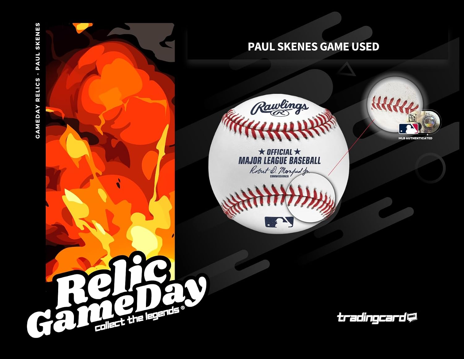 Paul Skenes Game-Used Baseball Relic /11 - TradingCard360® Collect The Legends®