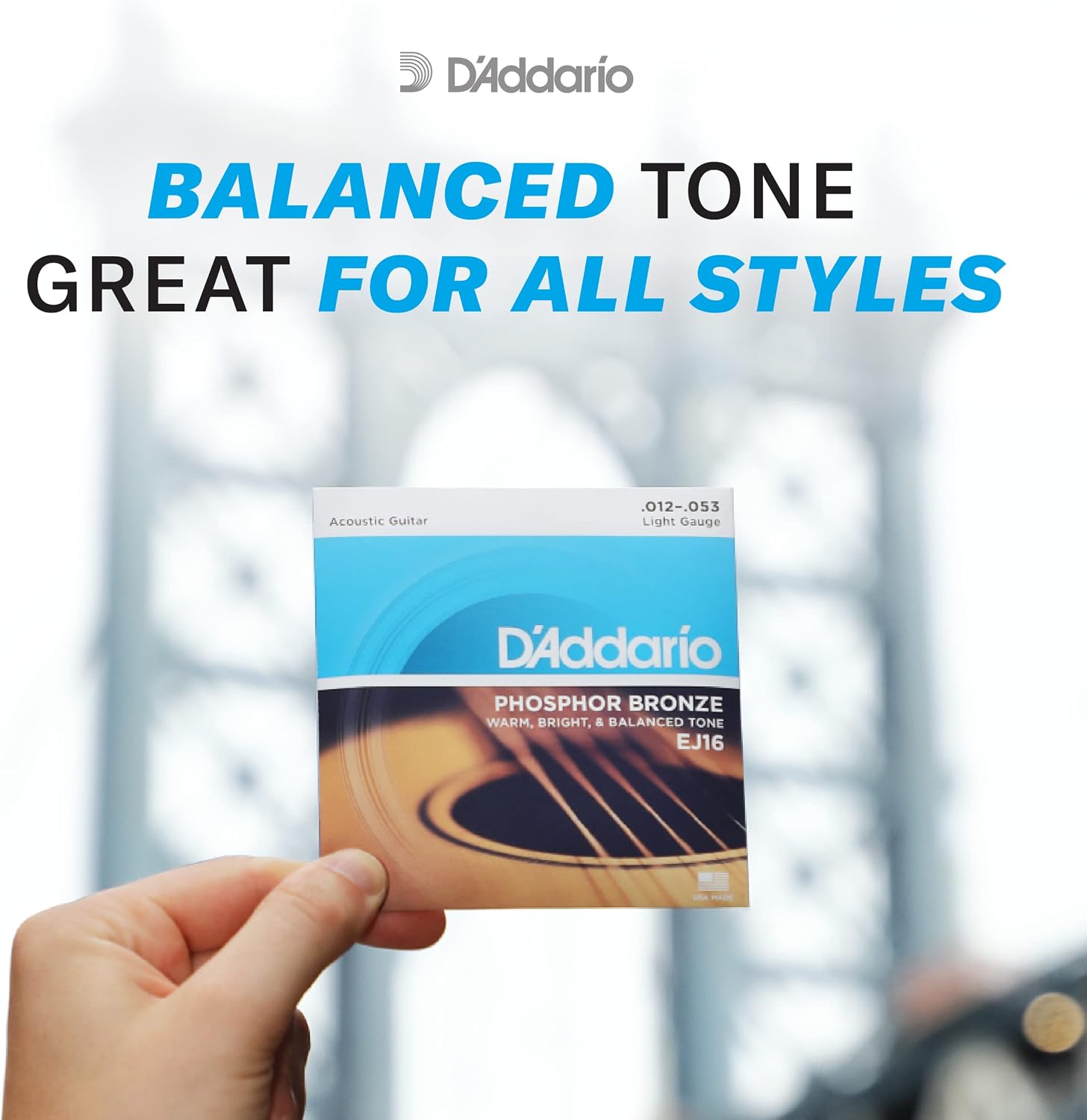 Traveler Guitar Ultra-Light Acoustic Guitar | Portable Acoustic-Electric Guitar | Full 24 3/4' Scale with Custom Gig Bag | D'Addario Phosphor Bronze Acoustic Guitar Strings and D'Addario Accessory Set