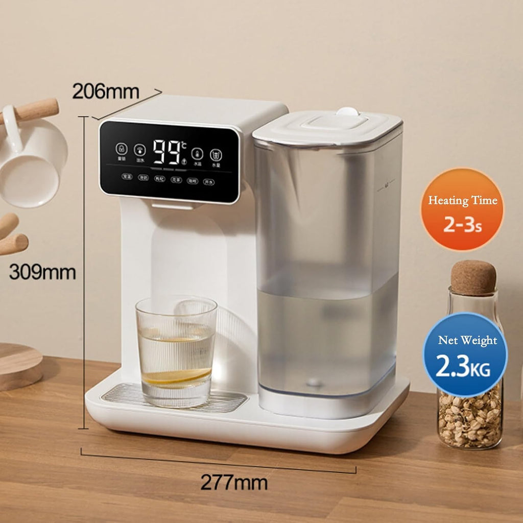 GRFIT hot Water dispensers Desktop Instant Water Dispenser Desktop Installation Free Water Purifier Fast Heating Small Household and Office Water Filter Instant hot Water Dispenser