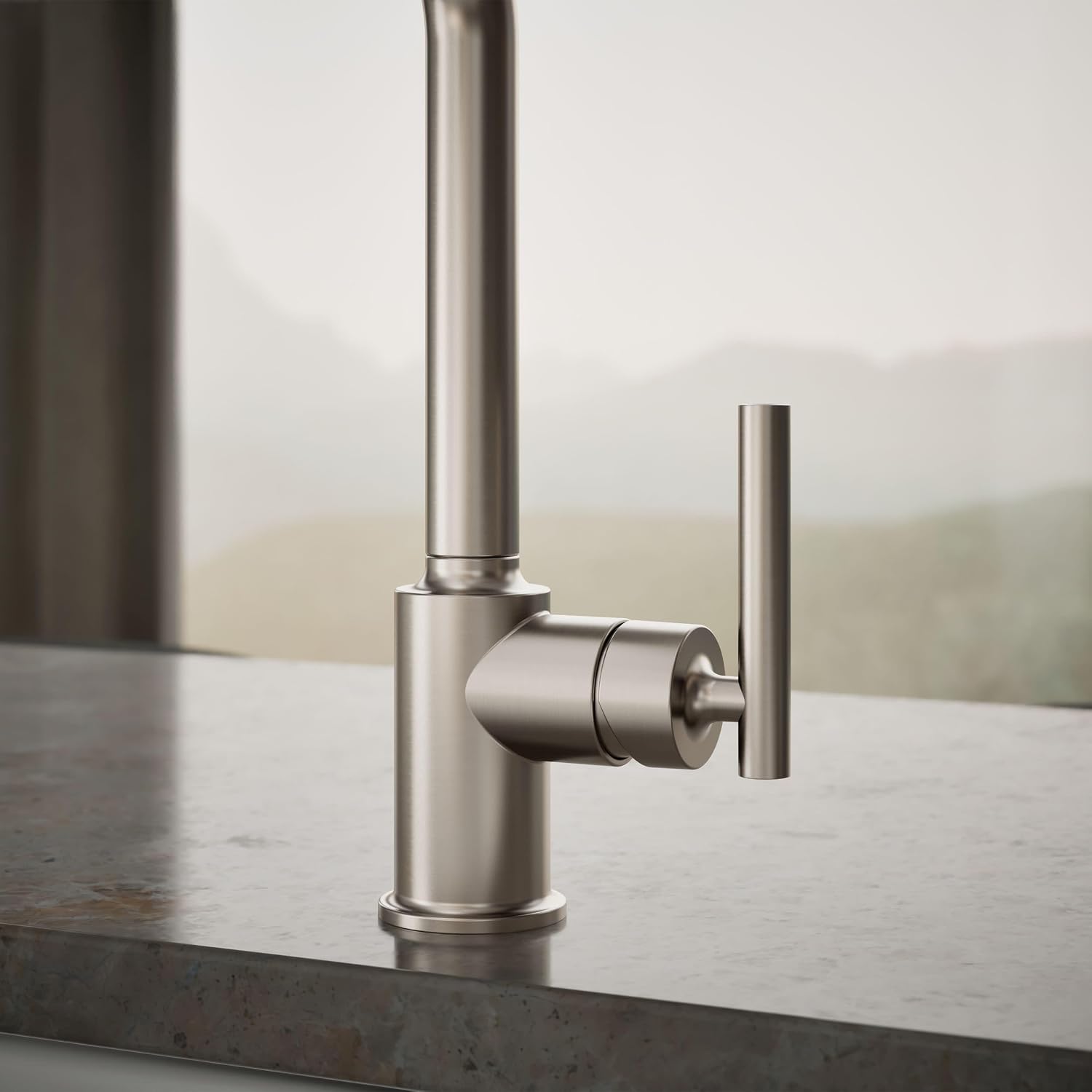 KOHLER Purist Single-handle kitchen sink faucet