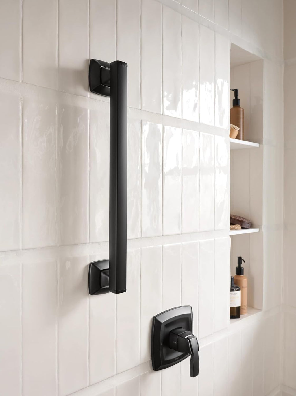 Moen YG5112BLVoss Bathrrom Safety 12-Inch Stanless Steel Grab Bar