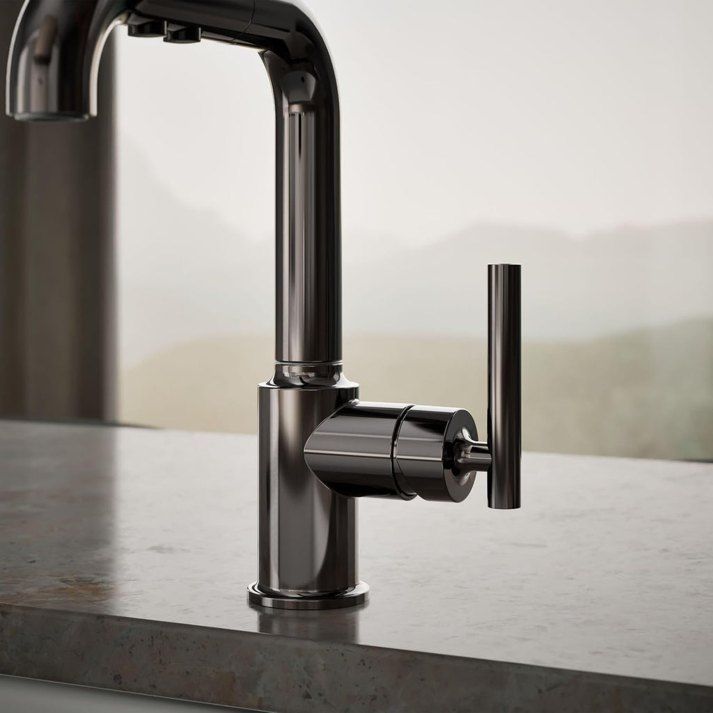 Purist Pull-Out Kitchen Sink Faucet With Three-Function Sprayhead