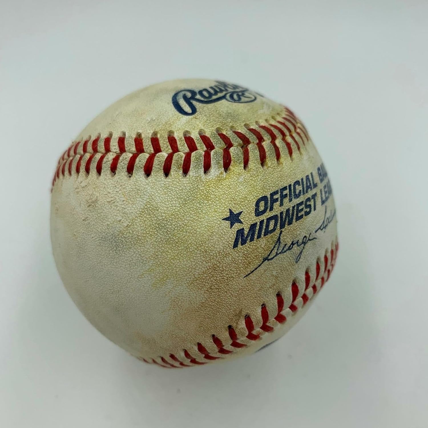 Rare Miguel Sano Signed Inscribed Actual 3rd Home Run Game Used Baseball - MLB Autographed Game Used Baseballs