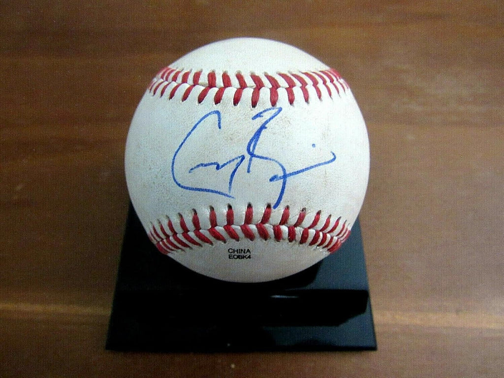Greg Bird N.y. Yankees Signed Auto Arizona Fall League Game Used Baseball Jsa - MLB Game Used Baseballs