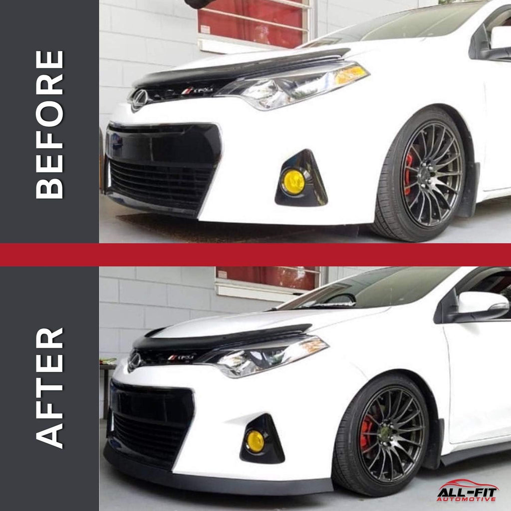 All-Fit Automotive Lip Kit – Universal Fit for Style & Protection – Durable Material for Bumpers and/or Side Skirts – Easy-to-Install Automotive Exterior Accessories (2.5' W x 9' L, Dark Gray)