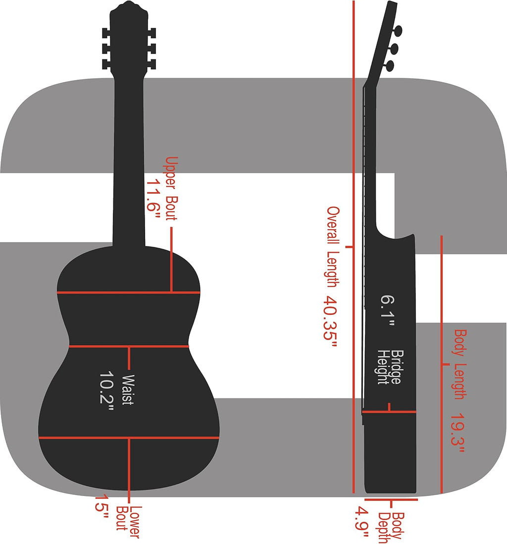 Crossrock Air Carbon 4/4 Classical Guitar Flight Case – 3K Twill Weave Carbon Fiber in Obsidian Black® – TSA Lock & Ergonomic System – Lab-Tested Impact Resistance