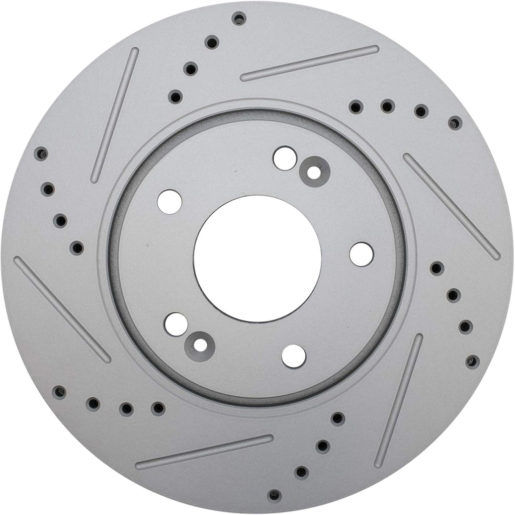 TRQ Performance Front Ceramic Brake Pad and Rotor Set Compatible with 13-16 Hyundai Veloster Turbo 14-16 Kia Forte Koup SX 15-16 Forte5 SX with 300 mm Diameter Front Rotors