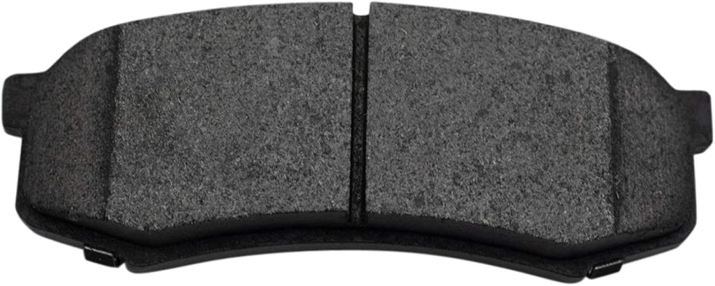 TRQ Front and Rear Performance Brake Pad & Rotor Kit, with Chemical Kit Semi-Metallic Premium G-Coated Compatible with 2010-2022 Lexus GX460 Toyota 4Runner