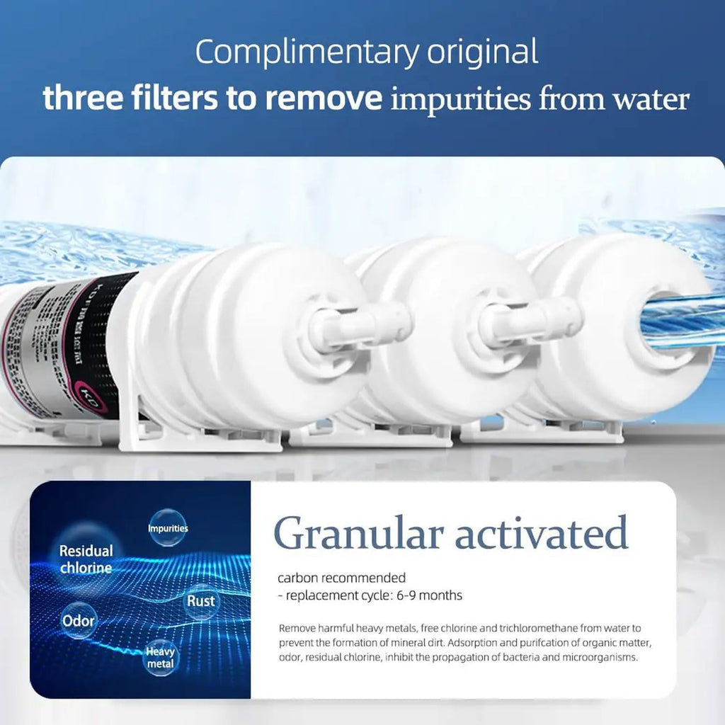 Commercial Hot Water Dispenser, 80L/H Wall-Mounted Automatic Hot Water Pot with LCD Display, 3000W Stainless Steel Multifunctional Drinking Water Equipment for Restaurants, Coffee Shops, Bars
