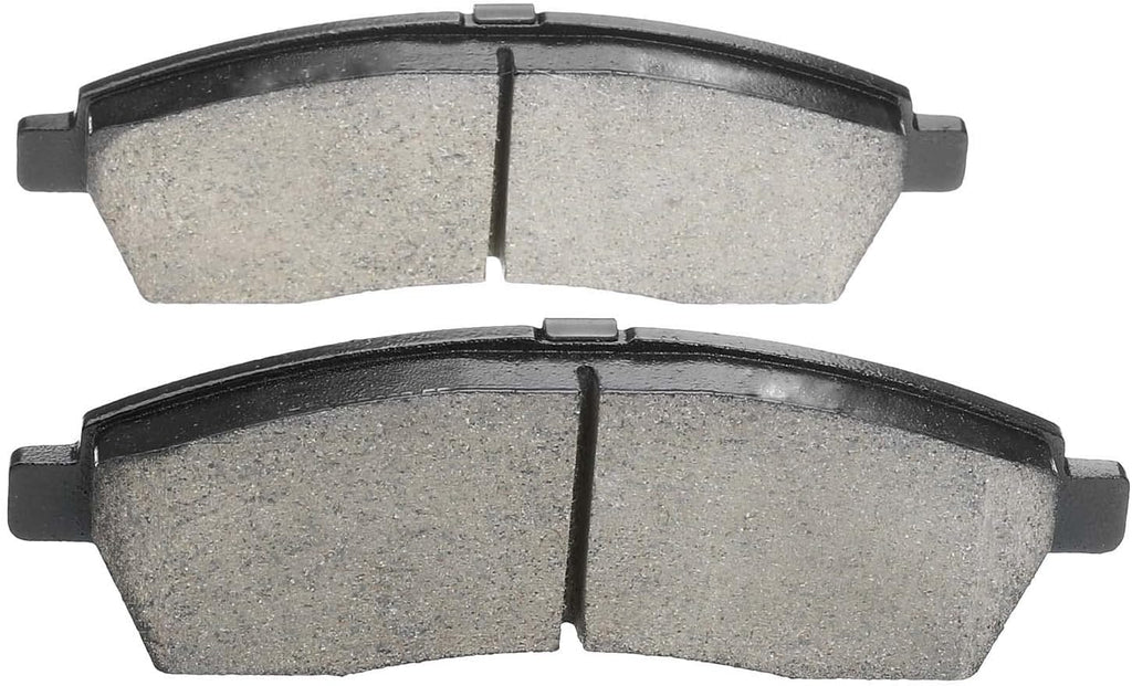 A-Premium 12.83 inch(326 mm) Rear Vented Disc Brake Rotors + Ceramic Pads Kit Compatible with Select Ford Models - Excursion 00-05, For F-250 Super Duty 99-04, For F-350 Super Duty 99-04, 6-PC Set