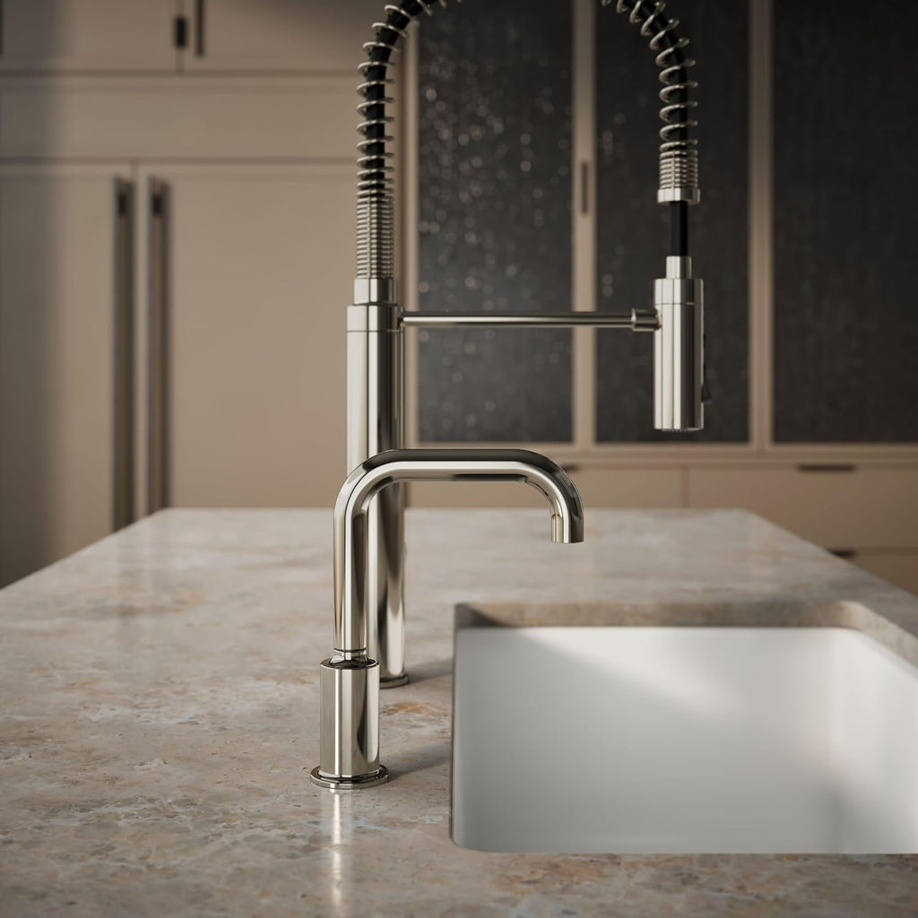 Kohler K-24077-SN Purist Beverage Faucet, Polished Nickel
